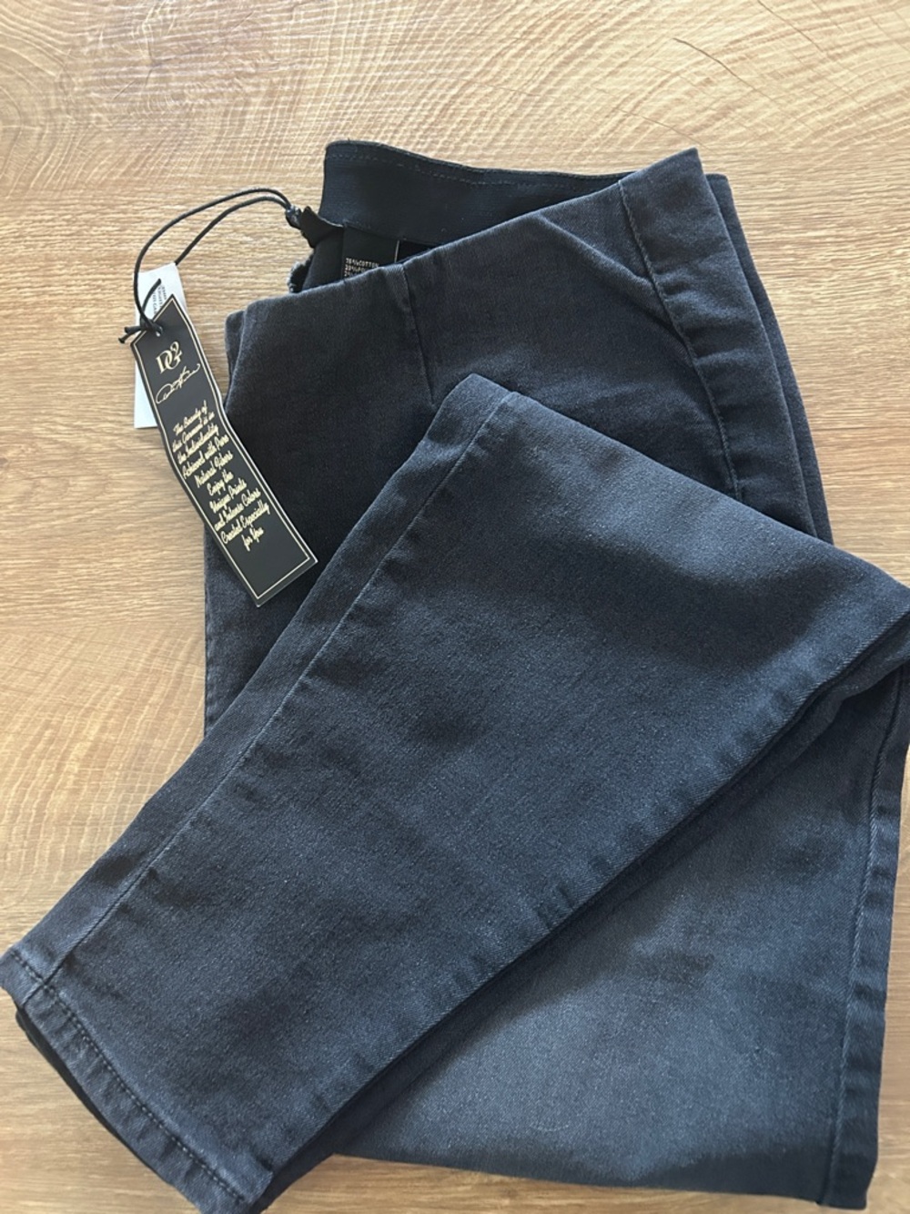 Women's Navy Boot Cut Jeans